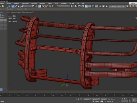 F150 Police Pushbumpers 3D Print Model
