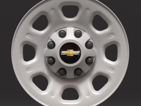 Felga stalowa Silverado 2500HD 2011-2025 Model do druku 3D