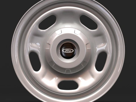 Obręcz stalowa F-250 Super Duty 17 OEM Model do druku 3D