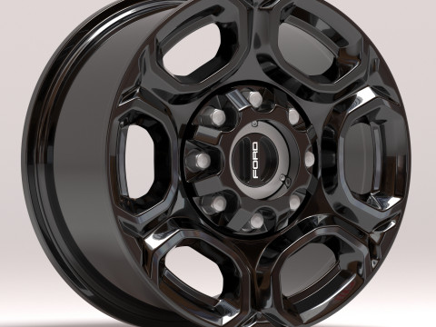 Super Duty F-350 Rims Modelo de impresión 3D