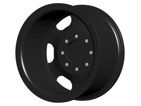 Super Duty F-350 Rims 3D Print Model