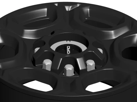 Super Duty F-350 Rims 3D Print Model