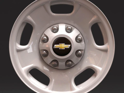 Koło OEM Silverado 2500 2024 Model do druku 3D