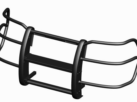 2025 Explorer Police Interceptor Utility Pushbumpers 3D 프린트 모델