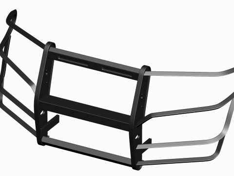 2025 Explorer Police Interceptor Utility Pushbumpers 3D 프린트 모델