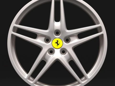 Felgi aluminiowe F430 OEM Model do druku 3D