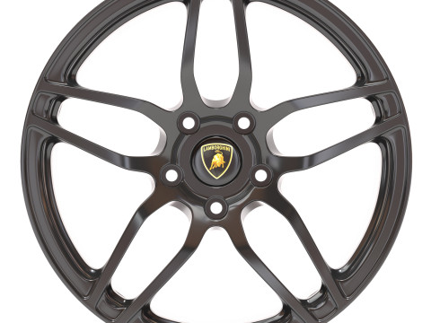 Murcielago LP670-4 SV Rims 3D 프린트 모델
