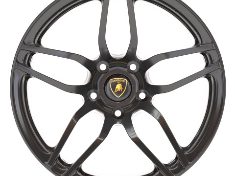 Murcielago LP670-4 SV Rims 3D Принт Модель