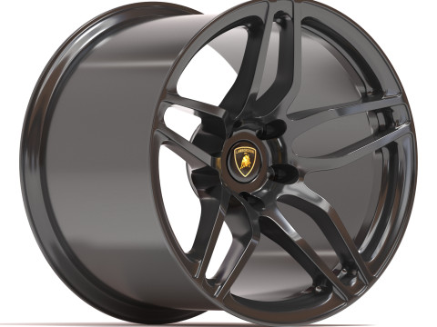 Murcielago LP670-4 SV Rims 3D Принт Модель