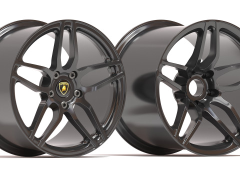 Murcielago LP670-4 SV Rims 3D Принт Модель