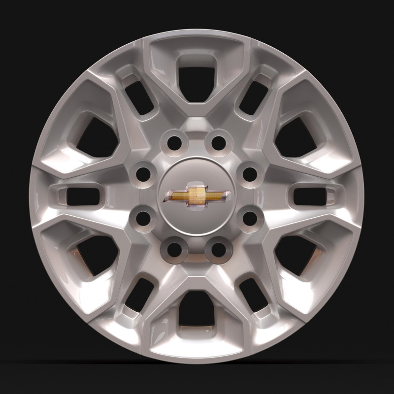 Chevy 2020 HD LT Rim 3D Print Model .c4d .max .obj .3ds .fbx .stl .blend 