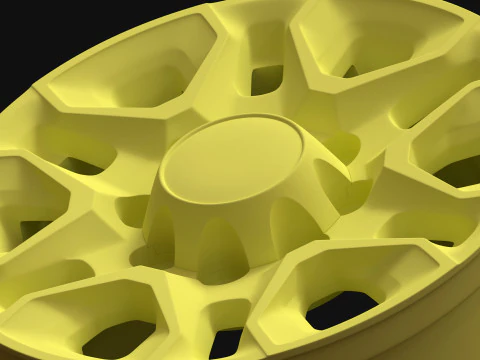 Chevy 2020 HD LT Rim 3D Print Model