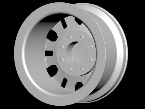 Chevy 2020 HD LT Rim 3D Print Model