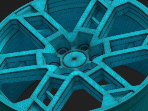 Expedition Max Active 2025 Wheels 3D Print Model