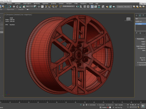 Expedition Max Active 2025 Wheels 3D Print Model