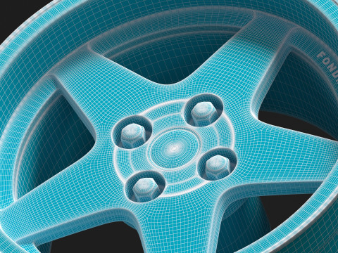 Колесо Fondmetal 4000 G3 3D Принт Модель