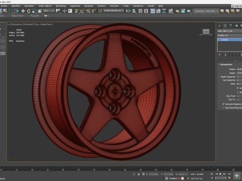 Колесо Fondmetal 4000 G3 3D Принт Модель
