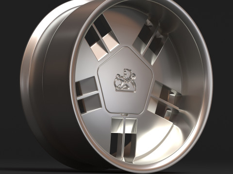 Roues personnalisées Holden VH SLE Modèles 3D en vedette