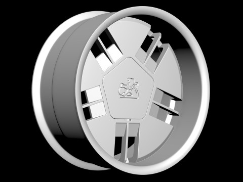 Roues personnalisées Holden VH SLE Modèles 3D en vedette