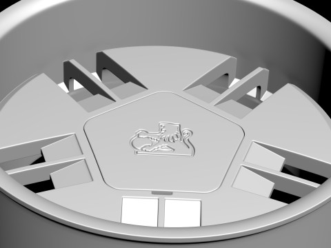 Roues personnalisées Holden VH SLE Modèles 3D en vedette