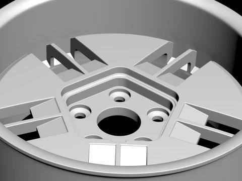 Holden VH SLE Custom Wheels 3D Print Model
