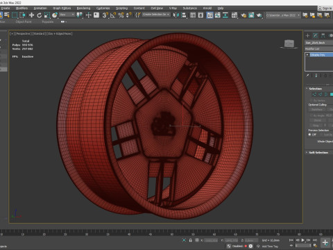 Roues personnalisées Holden VH SLE Modèles 3D en vedette