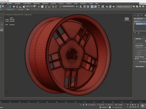 Holden VH SLE Custom Wheels 3D Print Model
