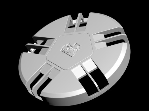 Holden VH SLE Custom Wheels 3D Print Model