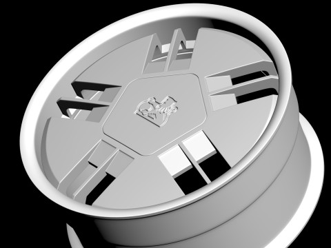 Holden VH SLE Custom Wheels 3D Print Model