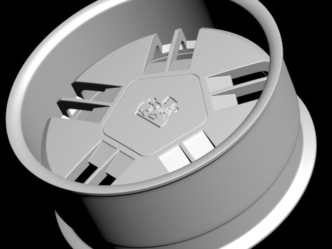 Holden VH SLE Custom Wheels 3D Print Model