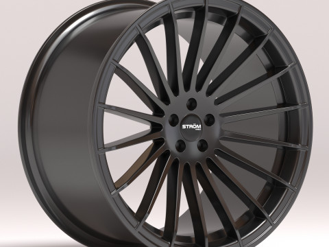 Roda Badai STR4 Model Cetak 3D