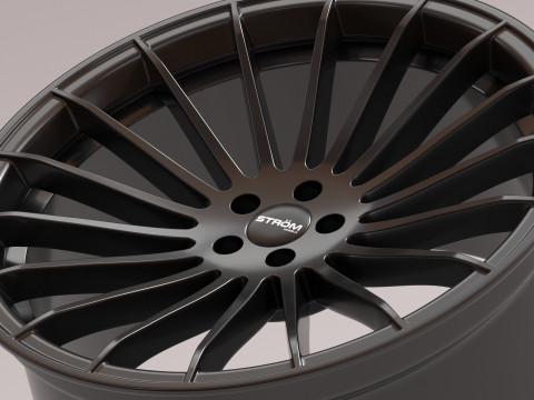 Roda Badai STR4 Model Cetak 3D