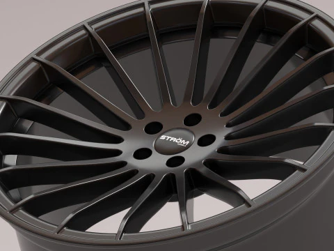 Fırtına STR4 Tekerleği 3D Baskı Modeli