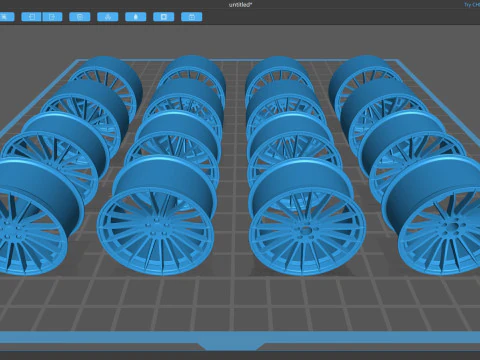 Fırtına STR4 Tekerleği 3D Baskı Modeli