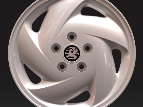 Vauxhall Opel Turbo Felgen 3D Druckmodell