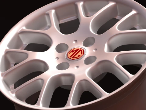 MG ZR Stock Wheels 3D Print Model