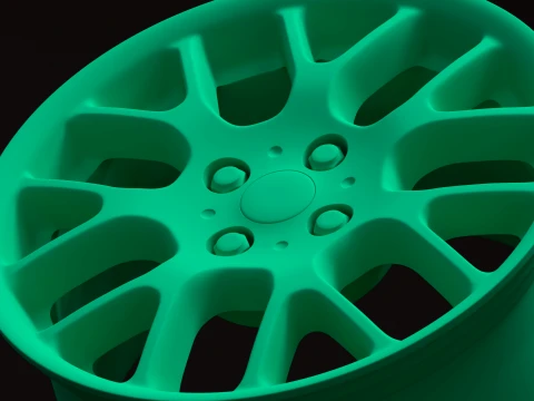 MG ZR Stock Wheels 3D Print Model