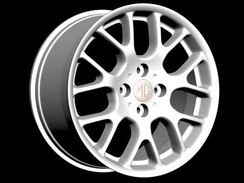 MG ZR Stock Wheels 3D Print Model