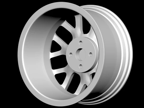 MG ZR Stock Wheels 3D Print Model