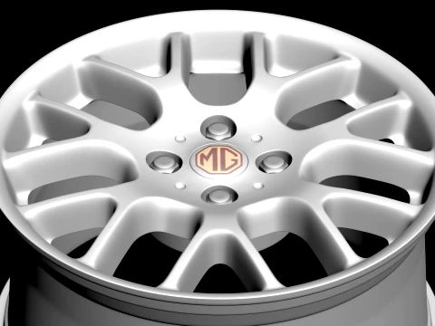 MG ZR Stock Wheels 3D Print Model