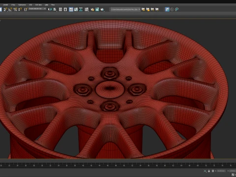 MG ZR Stock Wheels 3D Print Model