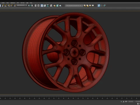 MG ZR Stock Wheels 3D Print Model