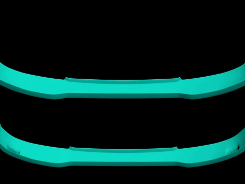 Civic 5Gen Tuner Front Lip 3D Print Model
