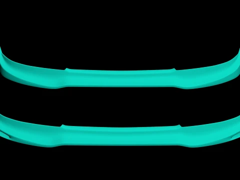 Civic 5Gen Tuner Front Lip 3D Print Model