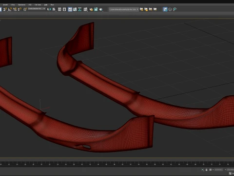 Civic 5Gen Tuner Front Lip 3D Print Model