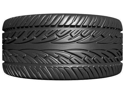 Generic Tyre 01 3D Print Model