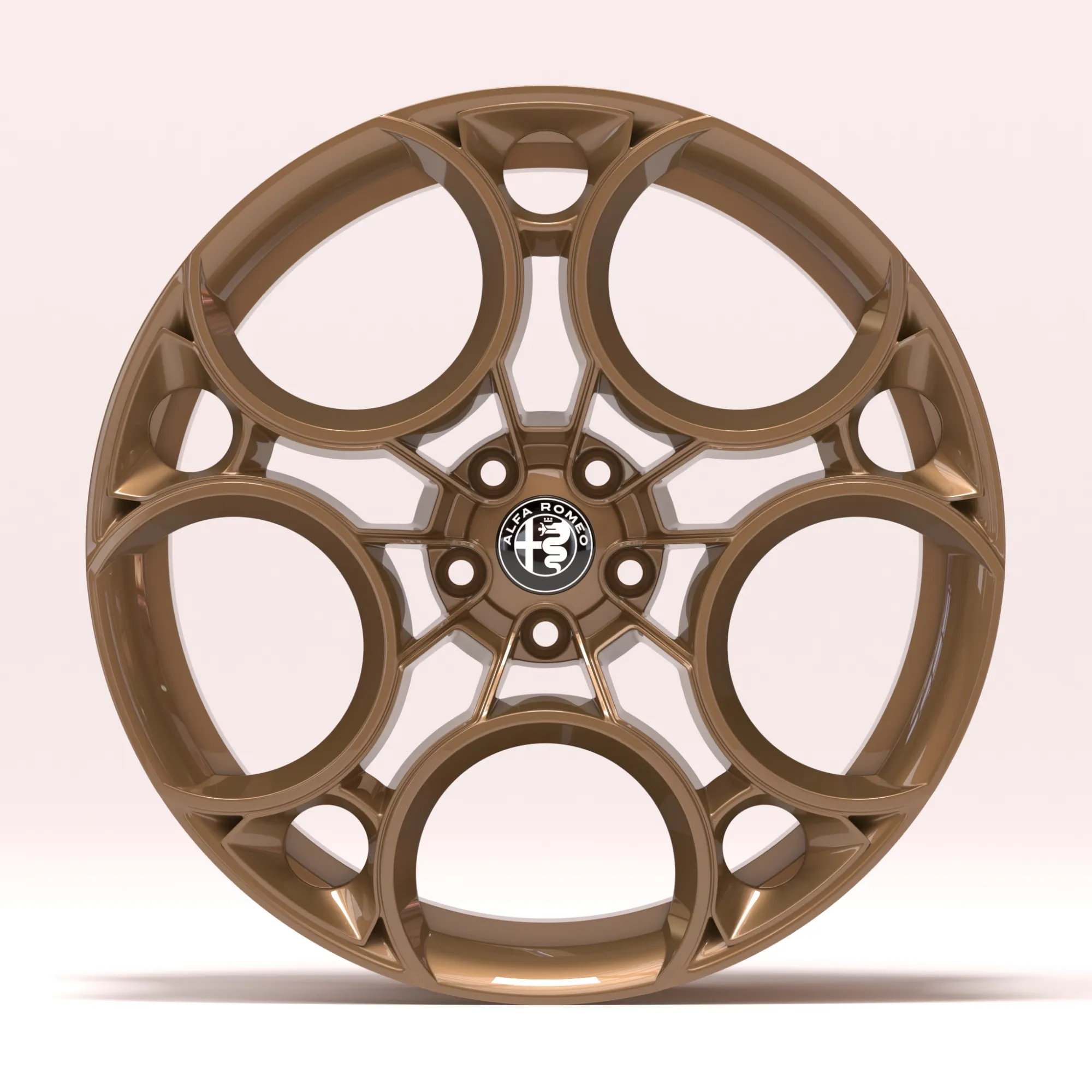 Alfa Romeo 33 Stradale 2025 Rims 3D Print Model .c4d .max .obj .3ds .fbx .stl .blend 