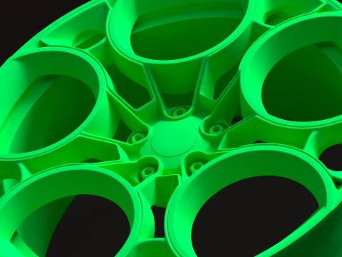 Alfa Romeo 33 Stradale 2025 Rims 3D Print Model