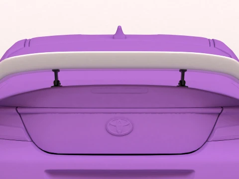 Toyota GR86 RZ Pandem Rear Wing 3D Print Model