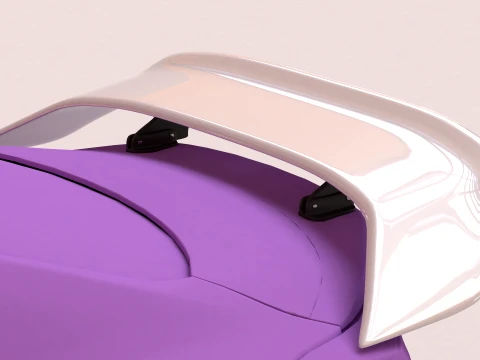 Toyota GR86 RZ Pandem Rear Wing 3D Print Model